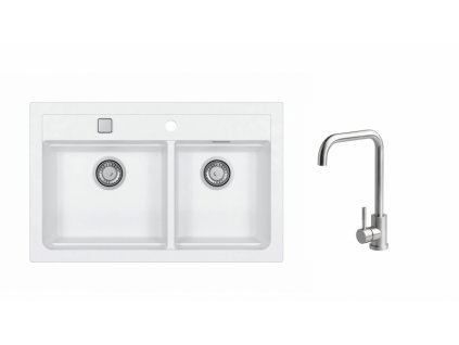 Alveus SET ATROX 50 / 11 + BATERIE ANGEL CHROM  + 5 % sleva v košíku s kódem SLEVA5