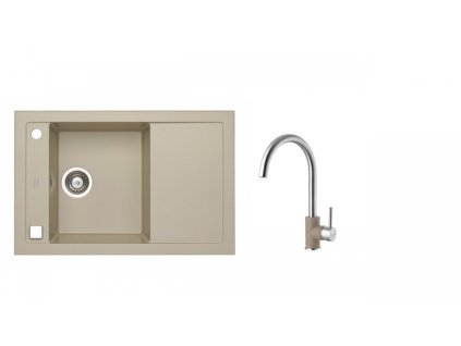 Alveus SET FORMIC 30 PEBBLE + ELZA PEBBLE  + 5 % sleva v košíku s kódem SLEVA5