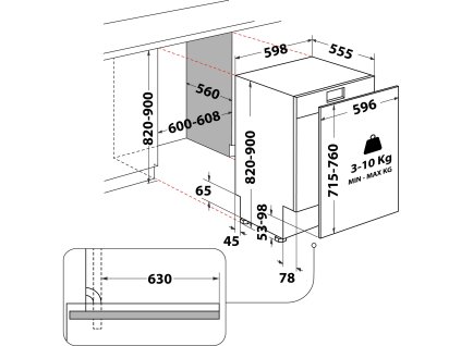 Whirlpool W7I HT40 T