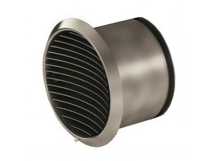 Naber P-Turbo 150 X - venkovní mřížka bez zpětné klapky nerez