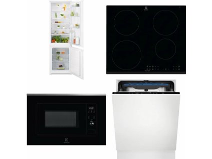 Set Electrolux LNS5LE18S + Electrolux EES48200L+ Electrolux LIR60433B + Electrolux LMS2203EMX