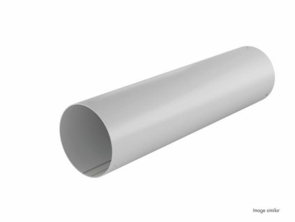 Naber P-RRO 150 - kulaté potrubí 1000 mm, světle šedé