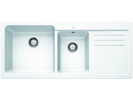 Blanco NAYA 8 S Silgranit bílá dřez vlevo  + 5 % sleva v košíku s kódem SLEVA5