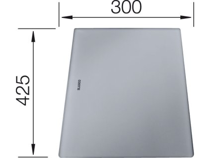 Blanco krájecí deska skleněná DIVON 425x300  + 5 % sleva v košíku s kódem SLEVA5