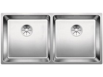 Blanco ANDANO 400/400 U InFino Nerez hedvábný lesk bez táhla  + 5 % sleva v košíku s kódem SLEVA5