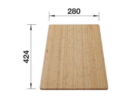 Alveus Krájecí deska pro SOLIS, provedení bambus