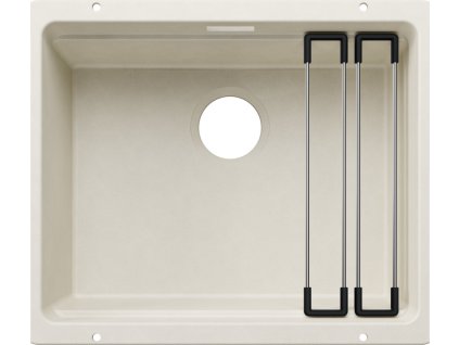 Blanco ETAGON 500 U InFino Silgranit bílá soft bez odtokové armatury + pojezdy  + 5 % sleva v košíku s kódem SLEVA5
