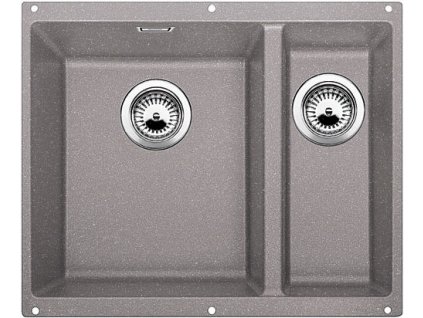 Blanco SUBLINE 340/160 U Silgranit aluminium bez táhla dřez vlevo  + 5 % sleva v košíku s kódem SLEVA5