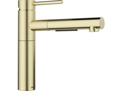 Blanco ALTA II-S satin gold, výsuvná sprcha s přepínáním  + 5 % sleva v košíku s kódem SLEVA5