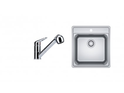 Set Franke BCX 610-51+ baterie FC9547.031 Chrom