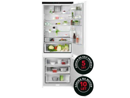 AEG NSC7P751ES  + AEG/Electrolux Podložka do boxu chladničky E3RSMA02