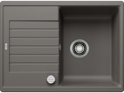 Blanco ZIA 45 S Compact Silgranit šedá vulkán oboustranné provedení s excentrem  + 5 % sleva v košíku s kódem SLEVA5