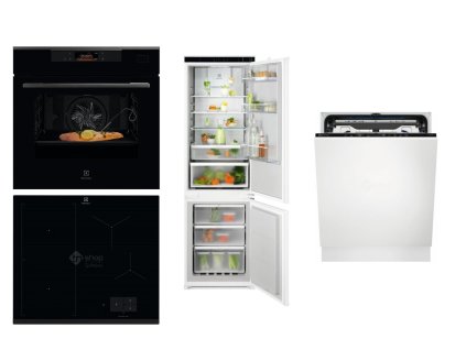 Set Electrolux KOBBS39H + EIS67483 + EEG68600W + ENT6ME18S