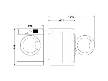 Whirlpool C WD 84M WBS CZ