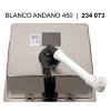 Blanco ANDANO 450 IF InFino Nerez hedvábný lesk bez táhla  + 5 % sleva v košíku s kódem SLEVA5