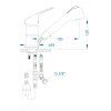 Alveus SET CADIT 20 béžová + BATERIE AM 20