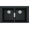 Franke Sirius 2.0 S2D 620-86 Tectonite Černá