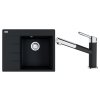 Set Franke (dřez CNG 611-62 TL/7 Onyx + baterie FC 3055.071 ORBIT Chrom/Onyx)
