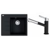 Set Franke (dřez CNG 611-62 TL/2 Onyx + baterie FC 3055.071 ORBIT Chrom/Onyx)