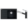 Set Franke (dřez CNG 611-78 TL/7 Onyx + baterie FC 3055.071 ORBIT Chrom/Onyx)