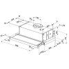 FABER FLEXA LUX GLASS NG BK A60 vestavné