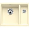 Blanco SUBLINE 350/150 U Keramika vanilka s táhlem dřez vlevo  + 5 % sleva v košíku s kódem SLEVA5