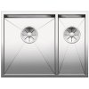 Blanco ZEROX 340/180 U InFino Nerez hedvábný lesk dřez vlevo bez táhla  + 5 % sleva v košíku s kódem SLEVA5