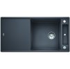Blanco AXIA III XL 6 S-F InFino Silgranit šedá skála sklen.kráj.deska oboustr.prov. s exc.