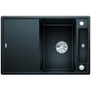 Blanco AXIA III 45 S-F InFino silgranit černá dřez vpravo s excentrem přísluš. dřevo  + 5 % sleva v košíku s kódem SLEVA5