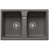Blanco LEXA 8 InFino Silgranit šedá vulkán oboustranný bez excentru  + 5 % sleva v košíku s kódem SLEVA5