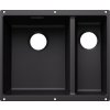 Blanco SUBLINE 340/160 U InFino Silgranit černá bez odtokové armatury, velká vana vlevo  + 5 % sleva v košíku s kódem SLEVA5