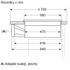 24352403 Venting Installation Horizontal adapter combination with VC2 and flat to round adapter top mounted cs CZ