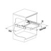 BLANCO Flat Drawer 60 H - pro otočná dvířka