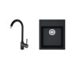 Set Franke T52 (dřez SID 610-40 černá+ baterie FP 9000.071 POLA)