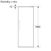 27896427 CSA SD appliance dimensions front view GSN56 handle neutral cs CZ
