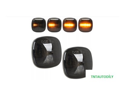 Plovoucí dynamické led blikače Škoda Octavia 1, Fabia, Audi, Seat