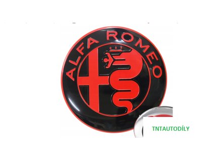 ČERVENÝ ZNAK ALFA ROMEO 74mm MITO 147 156 159