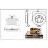 zadniTarcze Klocki Audi A3 VW Golf 4 Skoda Fabia TYL Producent czesci BRP