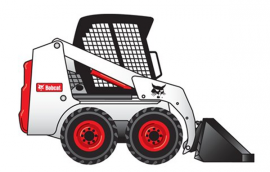 Bobcat S100 (šmykom riadený nakladač UNC)