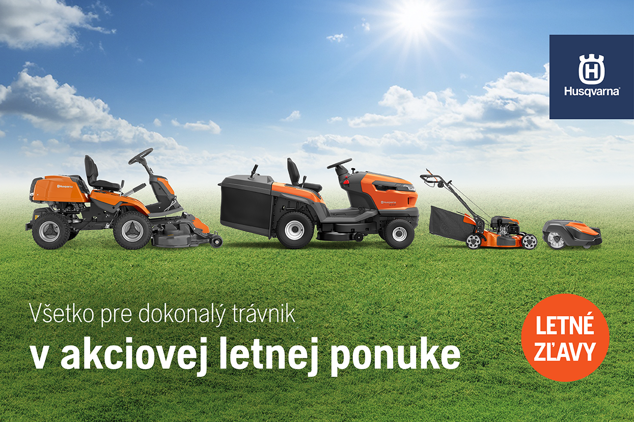 Husqvarna letná akcia 2026