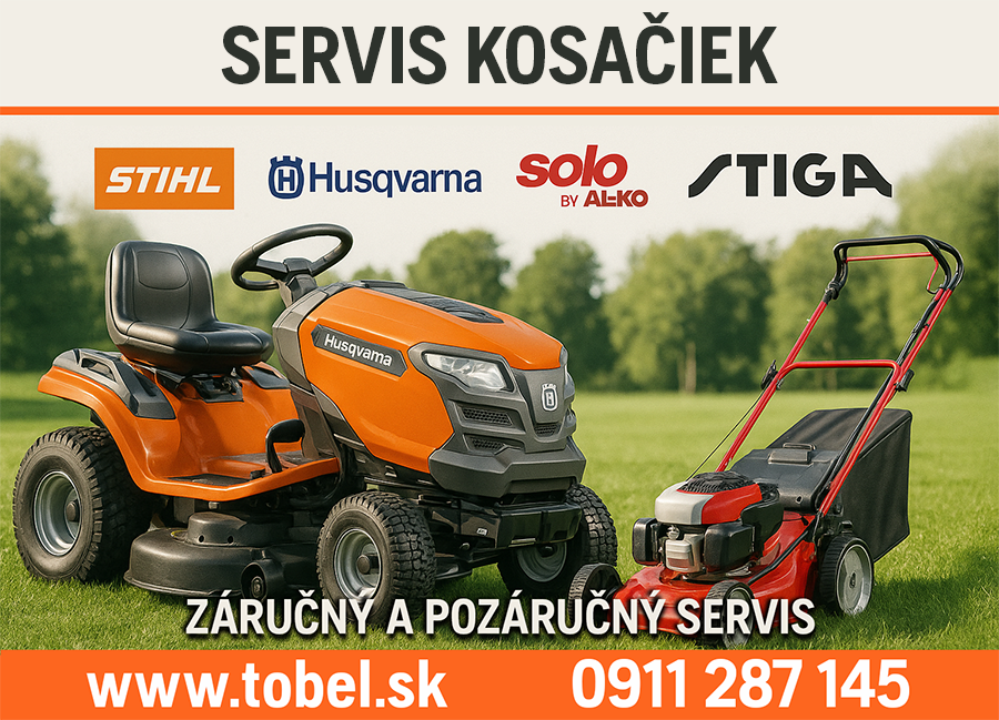 Servis kosačiek traktor