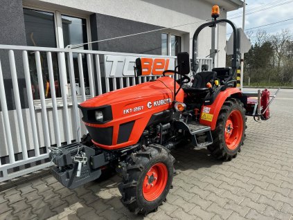 Traktor Kubota EK1-261, pluh, rotavátor