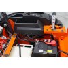Z122R petrol mower battery studio