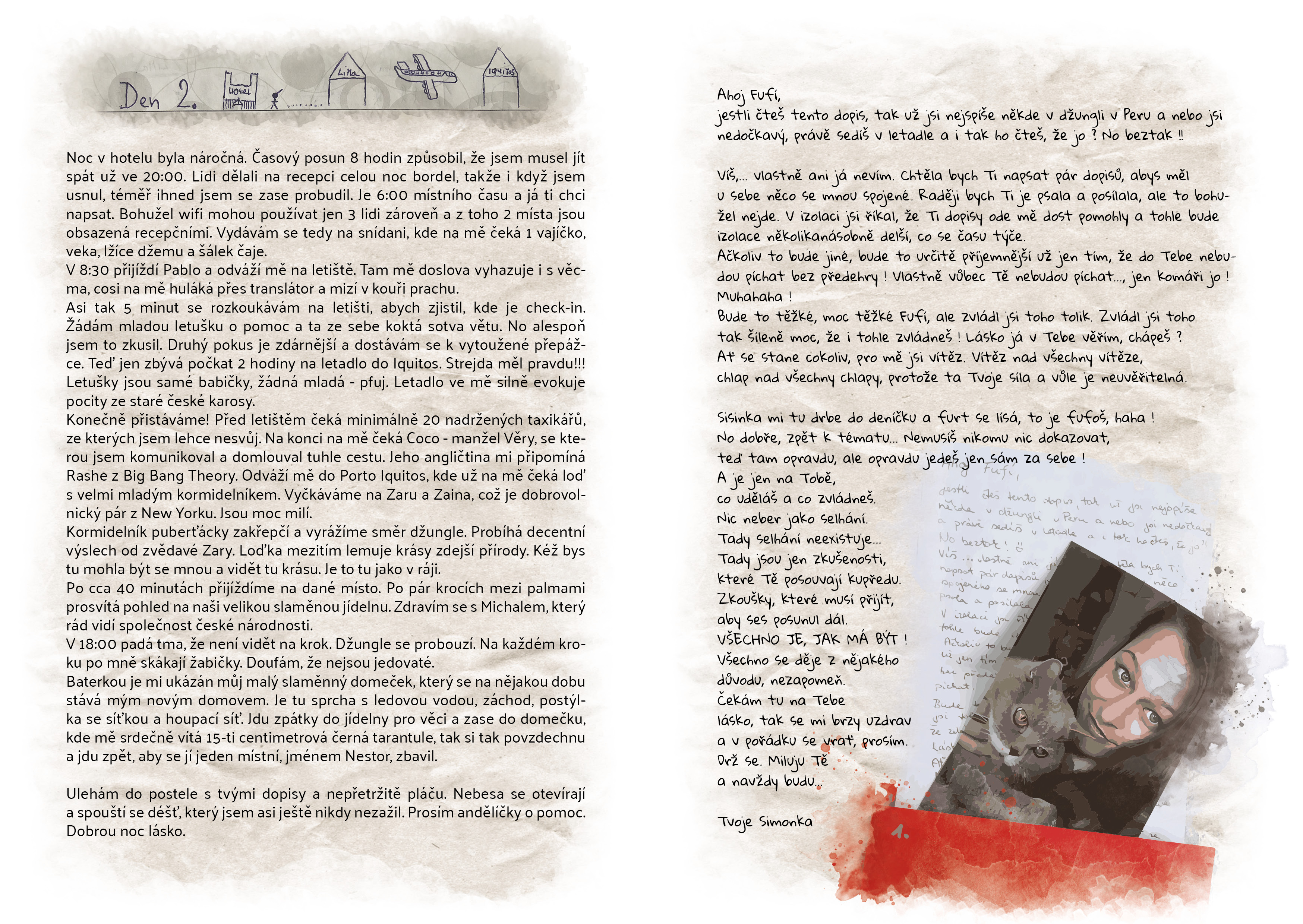 Rozšířené vydání - DOPISY do PERU