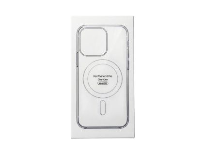 iPhone 16 Pro – Transparentný MagSafe kryt