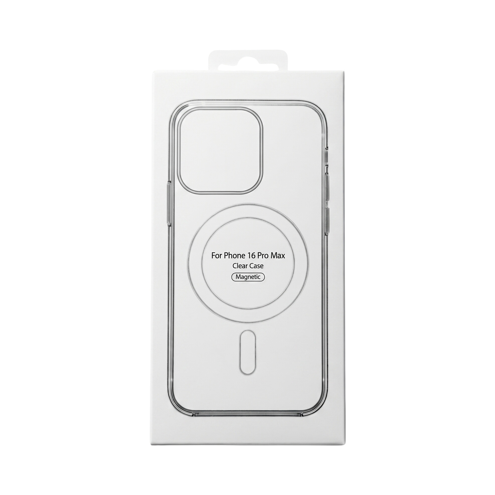 iPhone 16 Pro Max – Transparentný MagSafe kryt