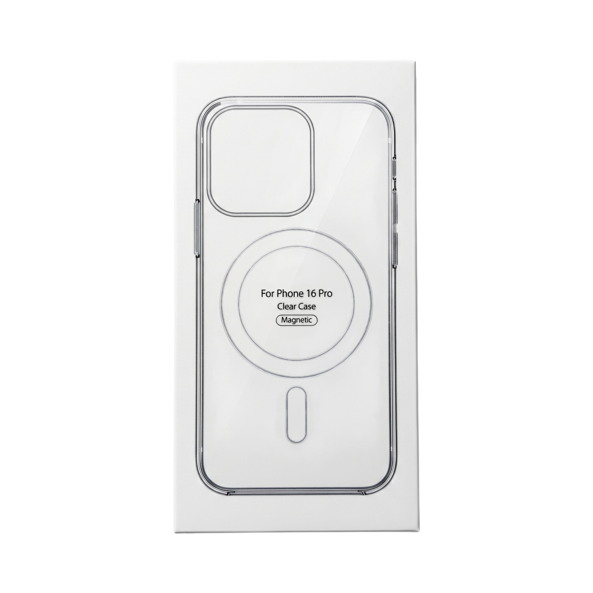 iPhone 16 Pro – Transparentný MagSafe kryt