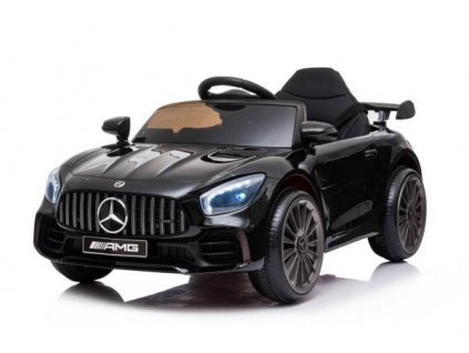 Dětské elektrické autíčko Mercedes Benz AMG GTR Eva kola 12V černé (12)