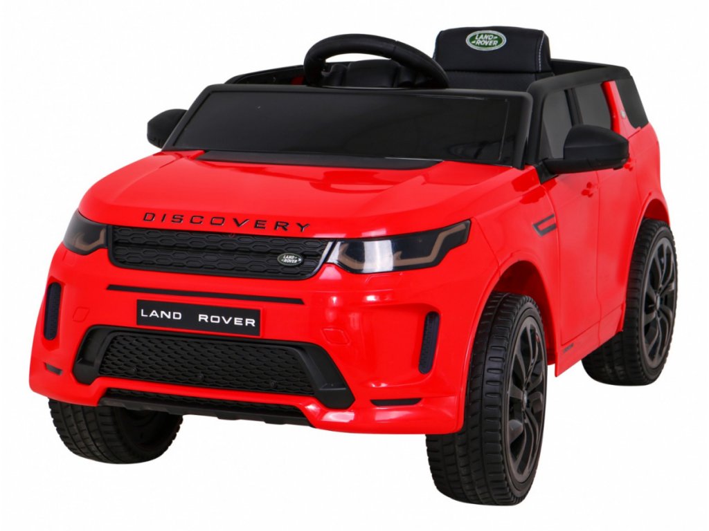 Detské elektrické autíčko Land Rover Discovery Šport červený (1)