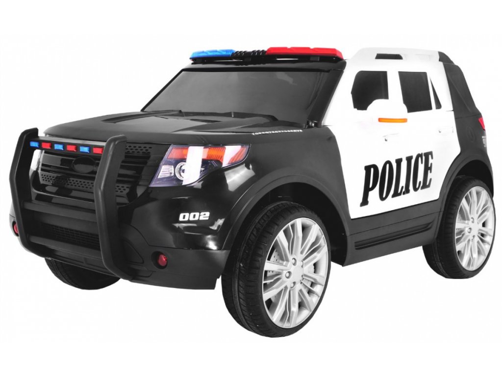 Policajné SUV s LED majákmi a sirénou (10)